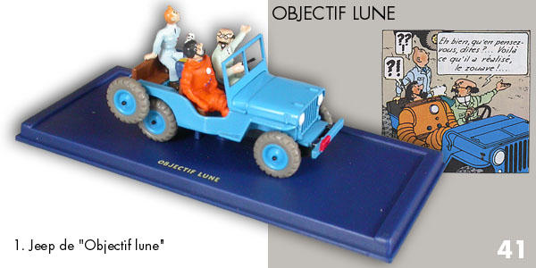 Voiture de collection Tintin, la voiture des interprètes Nº34 1/24